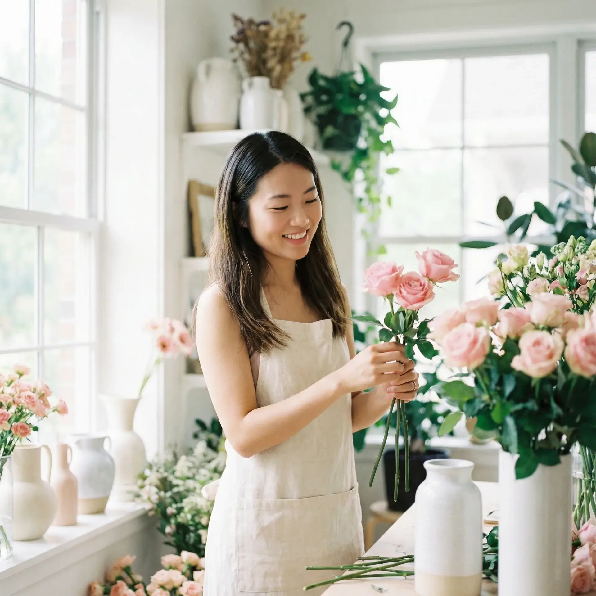 认证花艺师爱丽丝 - 探花网